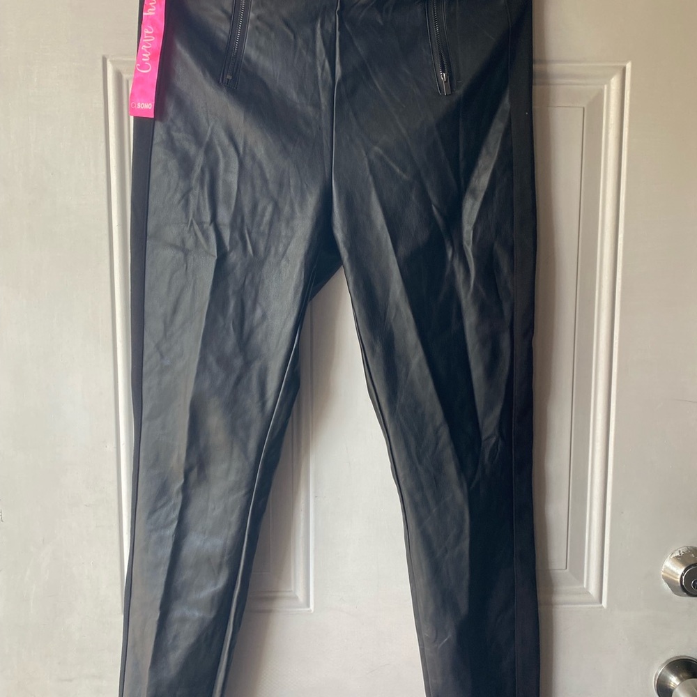 Ci Sono Black Boot Cut Pants